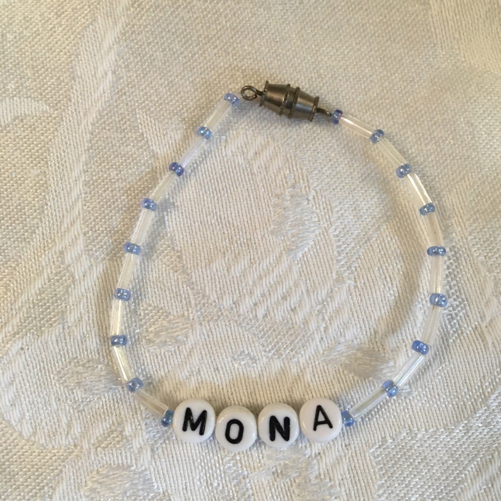 MONA 6 1/4” personalized bracelet-NEW